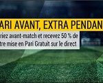 Jusqu'à 50 € de live bet à gagner avec Bwin