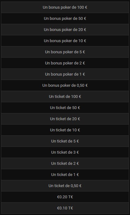 Jusqu'à 100€ de bonus à gagner chaque jour sur Bwin Poker